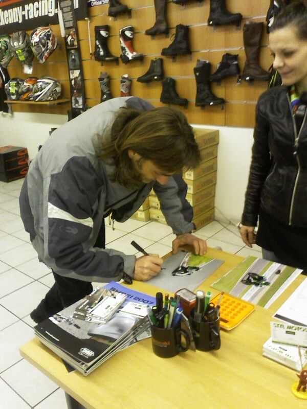 Premier autographe